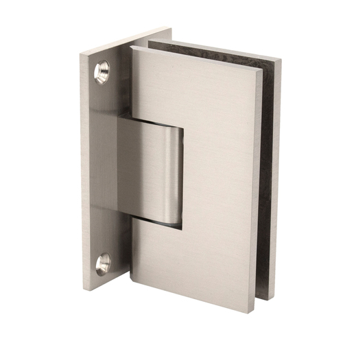 FHC VALF1BN Valore HD Series Wall Mount Hinge - Full Back Plate - Brushed Nickel