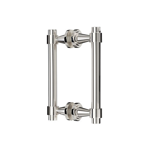FHC Opulent Series 8" Back-to-Back Pull - Polished Nickel