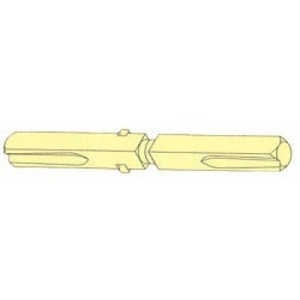 BALD BROACHED SWIVEL SPINDLE X 3.5 INCH