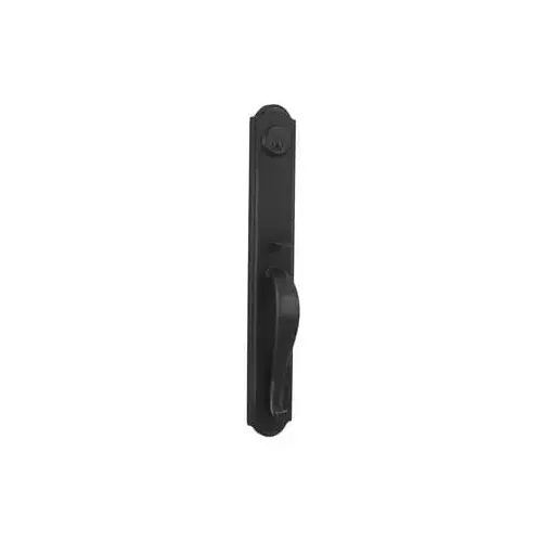 Wiltshire Exterior Dummy Handleset Black Finish