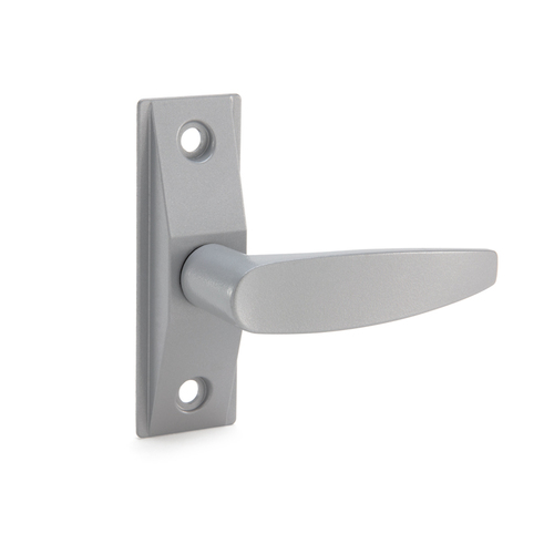 Right Hand Deadlatch Lever Handle - Aluminum