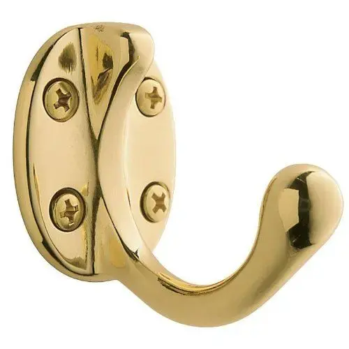 Costume Hook Vintage Brass Finish