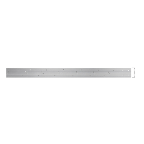 FHC A04X48ARM 4" x 48" Right Hand Prepped Outrigger 1/4" Thick for Airfoil Blade - Mill Finish