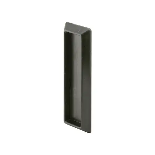 Black Plastic - Window Finger Pull - Self-Adhesive - pack of 2