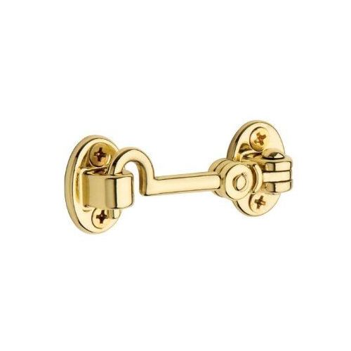 2-1/2" Swivel Cabin Door Hook Lifetime Brass Finish