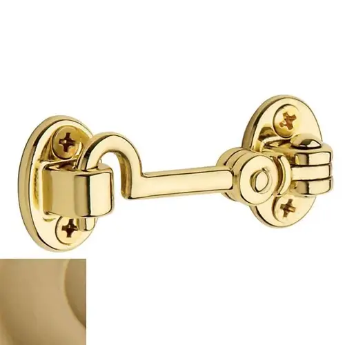 2-1/2" Swivel Cabin Door Hook Vintage Brass Finish