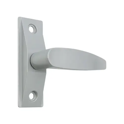 Lever Handle W/Cam Plug Right - Clear Anodized