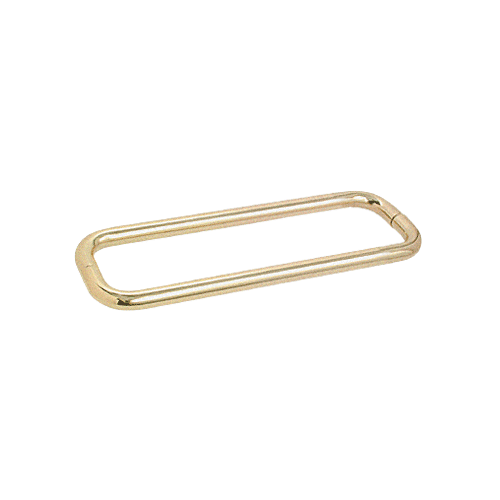 Satin Brass 12" BM Series Back-to-Back Towel Bar Without Metal Washers