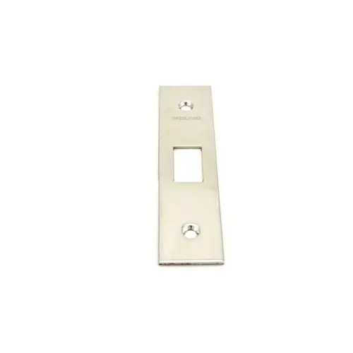 L400 Series 3-1/2" Deadbolt Strike Bright Chrome Finish