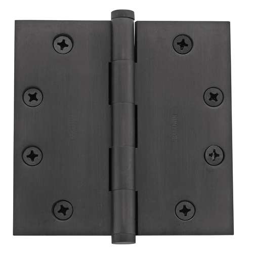 Square Corner Hinge, Oil Rubbed Bronze