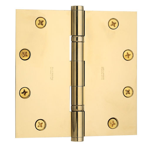 Ball Bearing Hinge, Lifetime PVD Polished Brass