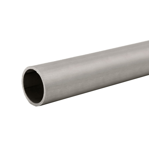 1.9" O.D. Pipe Rail 240" Long - Brushed Stainless