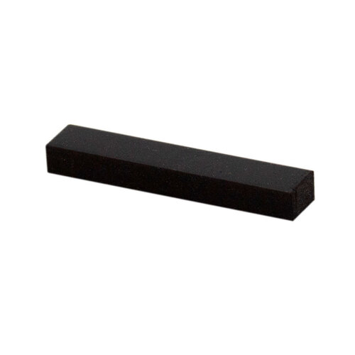 1/4" x 3/8" x 2" Thermoplastic Rubber Setting Block 90 Shore 