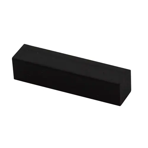 1/2" x 1/2" x 2" Thermoplastic Rubber Setting Block 90 Shore 