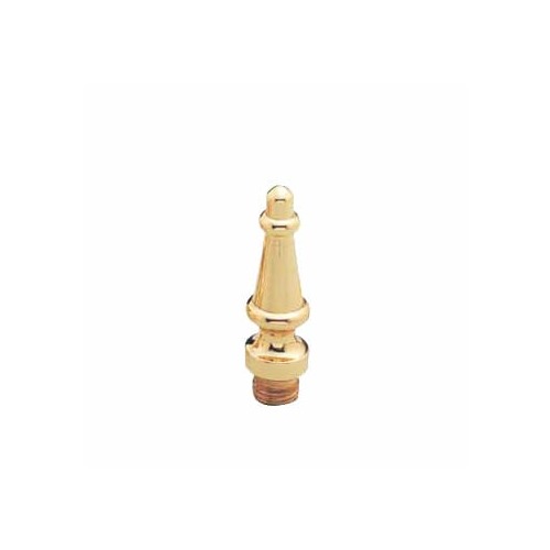 Steeple Tip Finial, Lifetime PVD Polished Brass