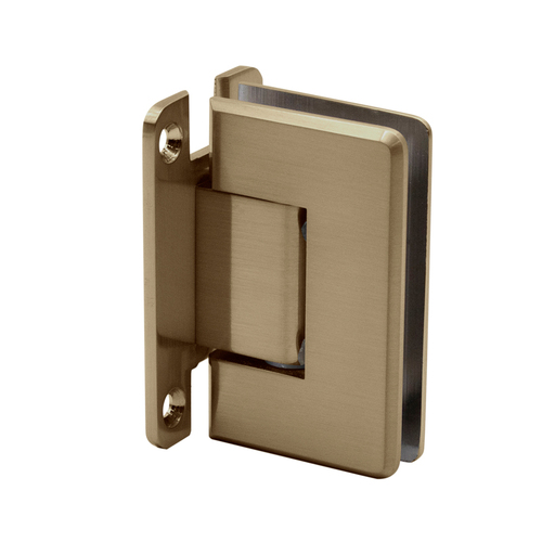 FHC PRESF1BBRZ Preston Series Wall Mount Hinge - Full Back Plate - Brushed Bronze