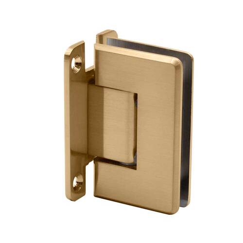 FHC PRESF1SB Preston Series Wall Mount Hinge - Full Back Plate - Satin Brass