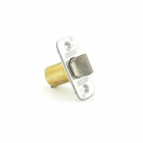 A Series Radius Corner Spring Latch with 2-3/8" Backset with 1" Face Satin Chrome Finish