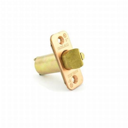 A Series Radius Corner Dead Latch with 2-3/4" Backset with 1" Face Satin Bronze Finish