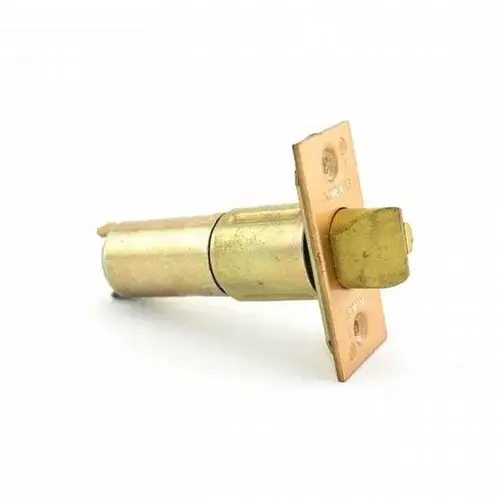 A Series Square Corner Spring Latch with 3-3/4" Backset with 1-1/8" Face Satin Bronze Finish