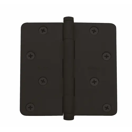 5/8" Radius Corner Hinge, Oil Rubbed Bronze