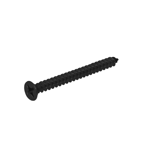 FHC PS123MB Wall Mount Backplate Screws #12 x 3" - Matte Black - pack of 10