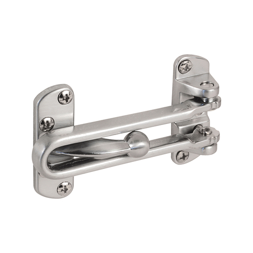 Swing Bar Lock - 3-7/8" Bar Length - Diecast Zinc - Satin Chrome