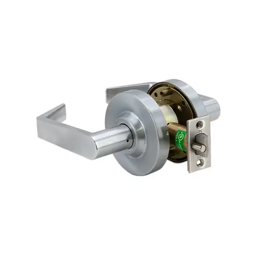 Classroom Lockset (Grade 1) for 1-3/4" Door - Brushed Stainless