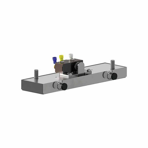 Single Door Actuator Stop Kit - Brushed Stainless