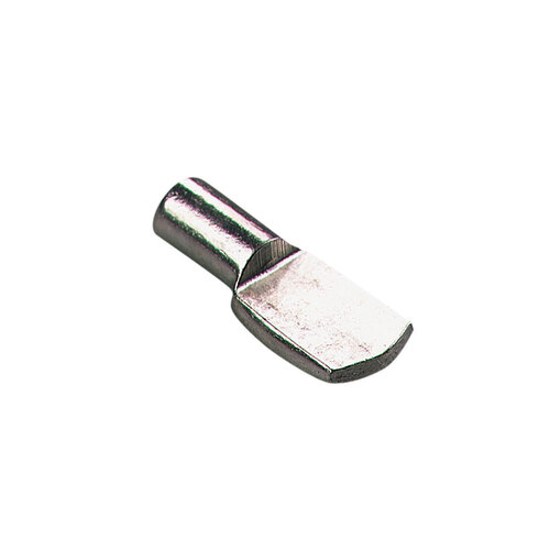 1/4" Shelf Support Pin Zinc Plated 3/8" x 1/2"L Support Platform