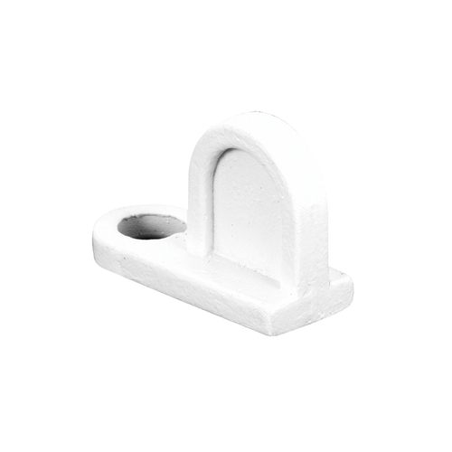 FHC PL14406 Flush - Diecast Screen Clip - White - pack of 100