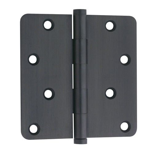 1/4" Radius Corner Hinge, Oil Rubbed Bronze