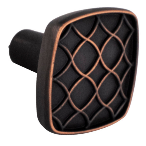 Contemporary Square Cabinet Knob For Kitchen And Hardware Oil Rubbed Bronze