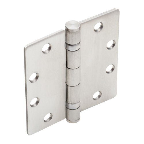 FHC BBH3SA 4-1/2" x 4" Ball Bearing Standard Weight Hinges - Aluminum