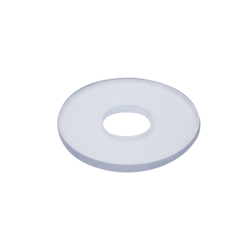 Clear Vinyl Washers 3/4" Diameter for Shower Pulls & Towel Bars 