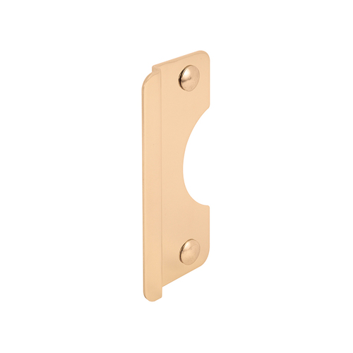 Brass Plated Steel Out-Swinging Latch Guard Plate (Singlepack)