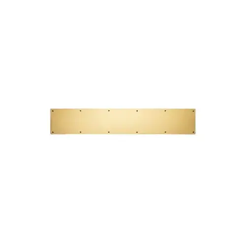 Kick Plate 6" x 34" Antique Brass Finish