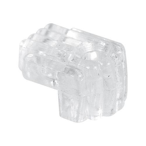 Mirror Clips - 1/4" Offset - Clear - Includes Installation Fasteners