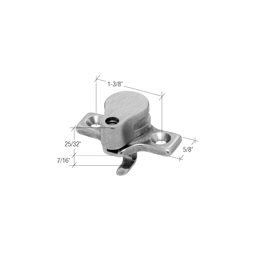 CRL H3634 Left Hand Casement Window ProjectIn Security Lock 7/16" Hook