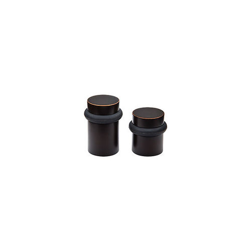 Emtek 2257US10B 1-1/2" Cylinder Floor Bumper, Oil Rubbed Bronze Finish