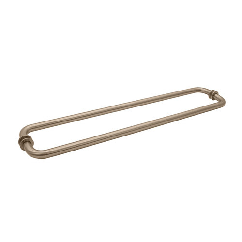 FHC TBR18X18BBRZ 18" X 18" Back-to-Back Towel Bar with Washer - Brushed Bronze