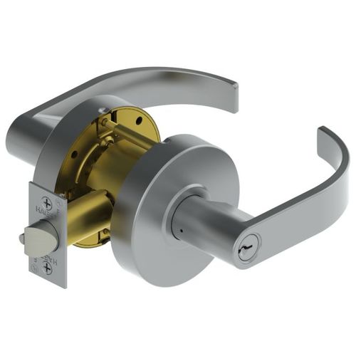 Archer Entry Cylindrical Lock Satin Chrome Finish