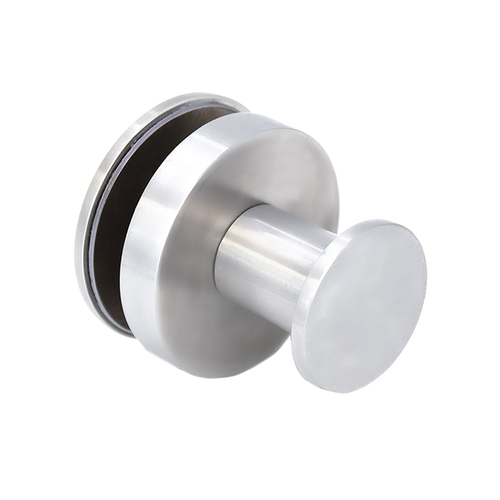 FHC RH1CH Thru-Glass Towel/Robe Hook - Polished Chrome