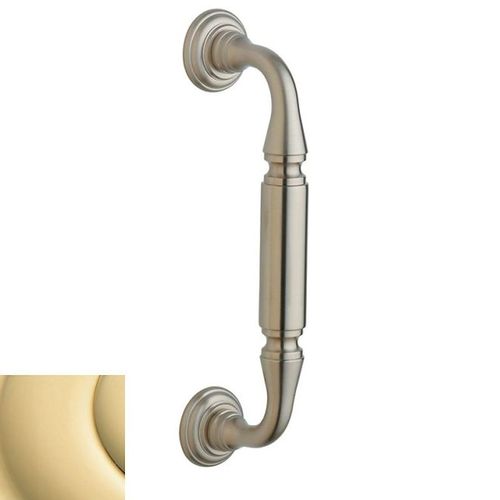 Richmond 10" Center to Center Door Pull with MTG1 Mounting Hardware Unlacquered Brass Finish