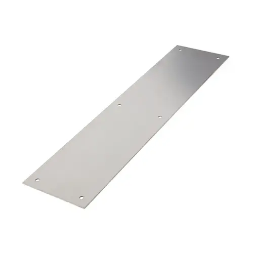 Push Plate 3" x 15" - Brushed Stainless