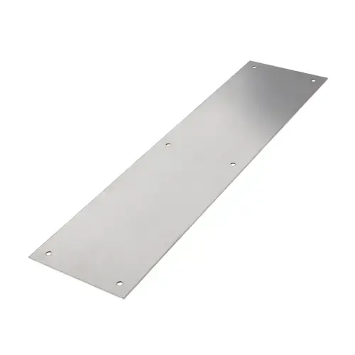 Push Plate 4" x 16" - Brushed Stainless