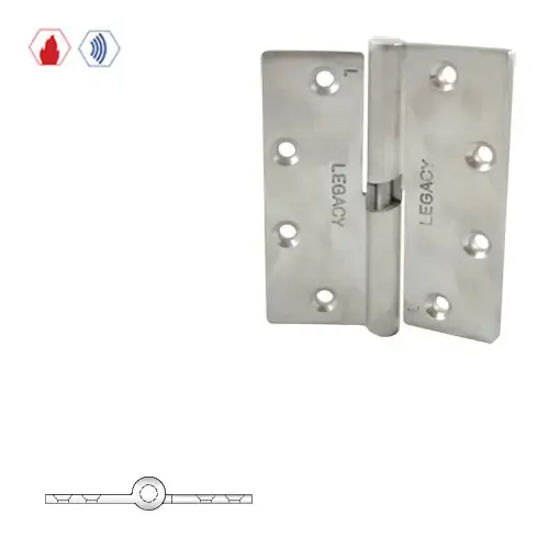 Cam Lift Mortised Hinge Stainless Steel