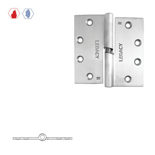 Cam Lift Mortised Hinge Stainless Steel