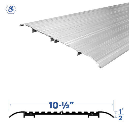 Threshold (10-1/2" by 1/2") Mill Aluminum