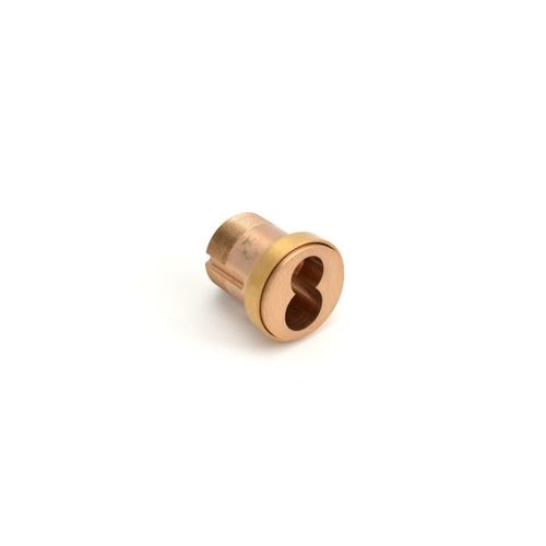 Full Size Interchangeable Mortise Housing Less Core with Compression Ring; Spring; and L Cam Satin Bronze Finish